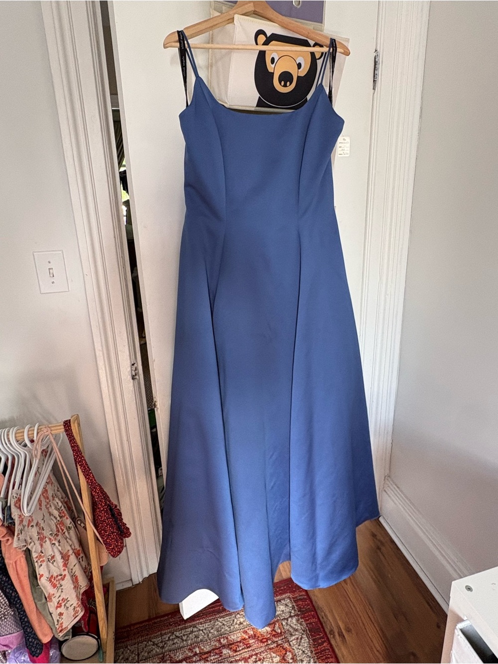 Alfred Angelo Periwinkle Floor Length Dress (A12)